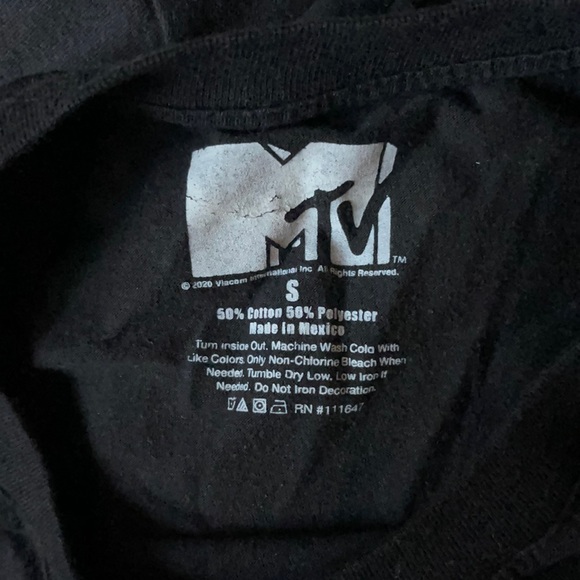 Faux embroidery MTV T-shirt - Picture 3 of 3